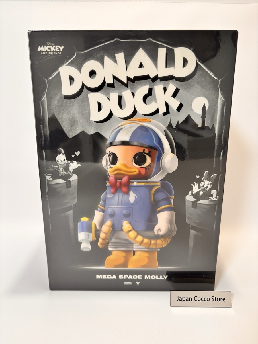 POP MART MEGA Collection 400% SPACE MOLLY Donald Duck Disney New