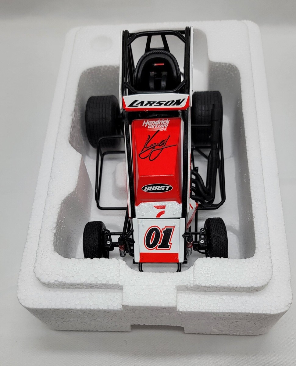 2022 Kyle Larson signed ACME Flo Racing Midget Sprint Car Chili