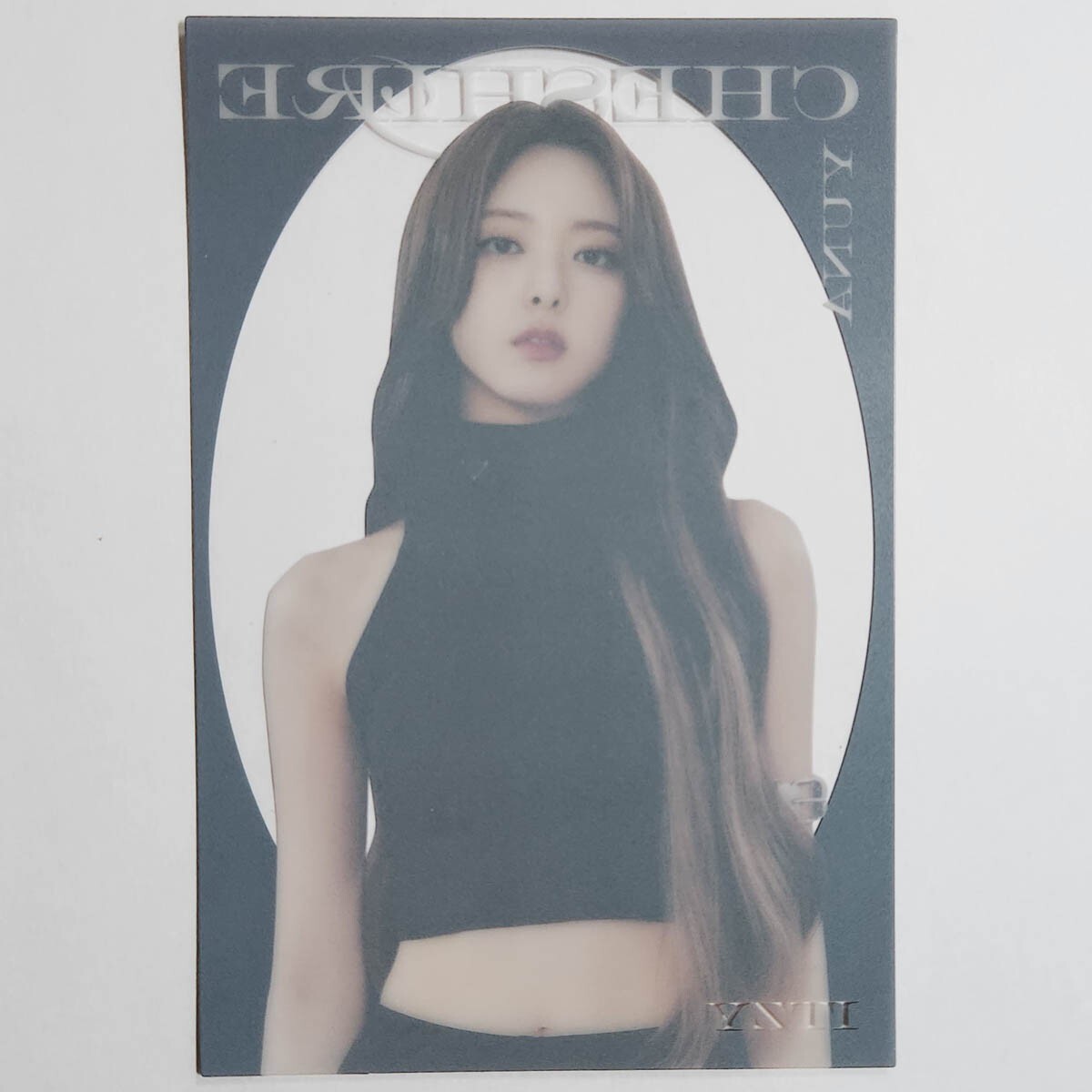 Yuna Official Clear Photocard Itzy Cheshire Genuine kpop | eBay