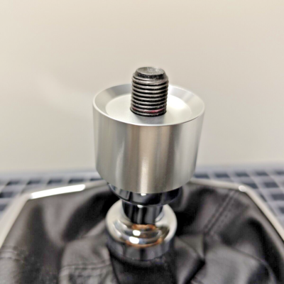 CHROME SHIFT KNOB REVERSE LOCKOUT ADAPTOR FORD FOCUS FIESTA ST RS