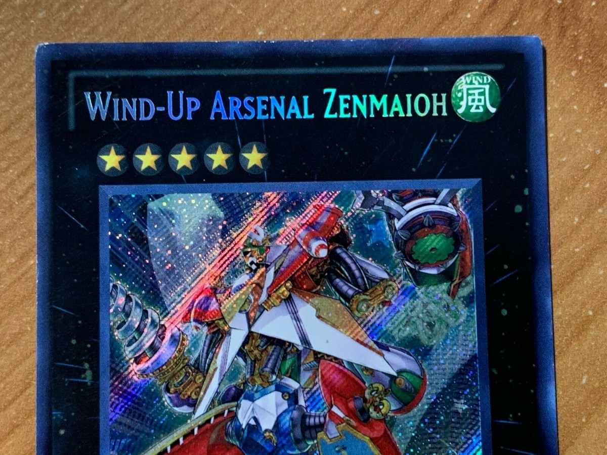 yugioh Wind-Up Arsenal Zenmaioh ORCS-EN098 Secret Rare Unlimited