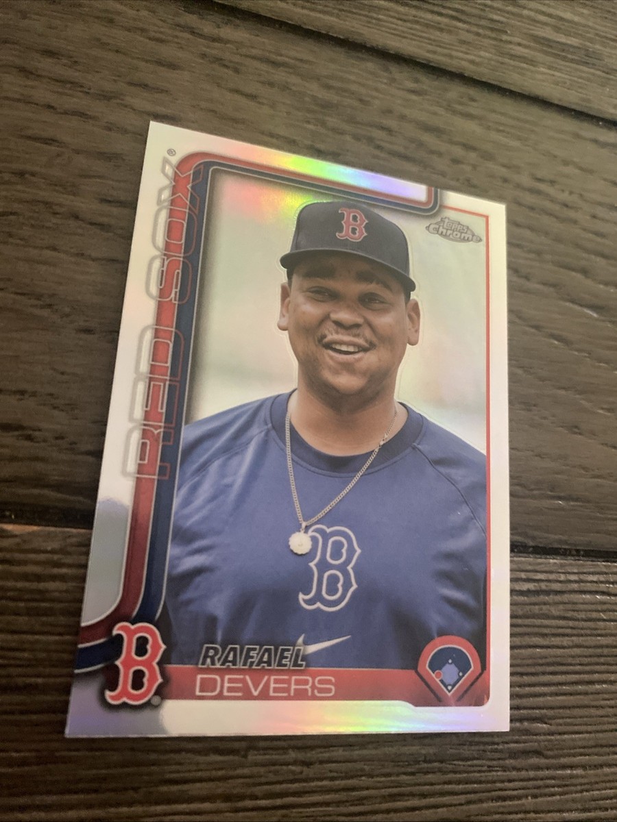 2025 Topps Chrome Baseball Rafael Devers Image Variation SP #127