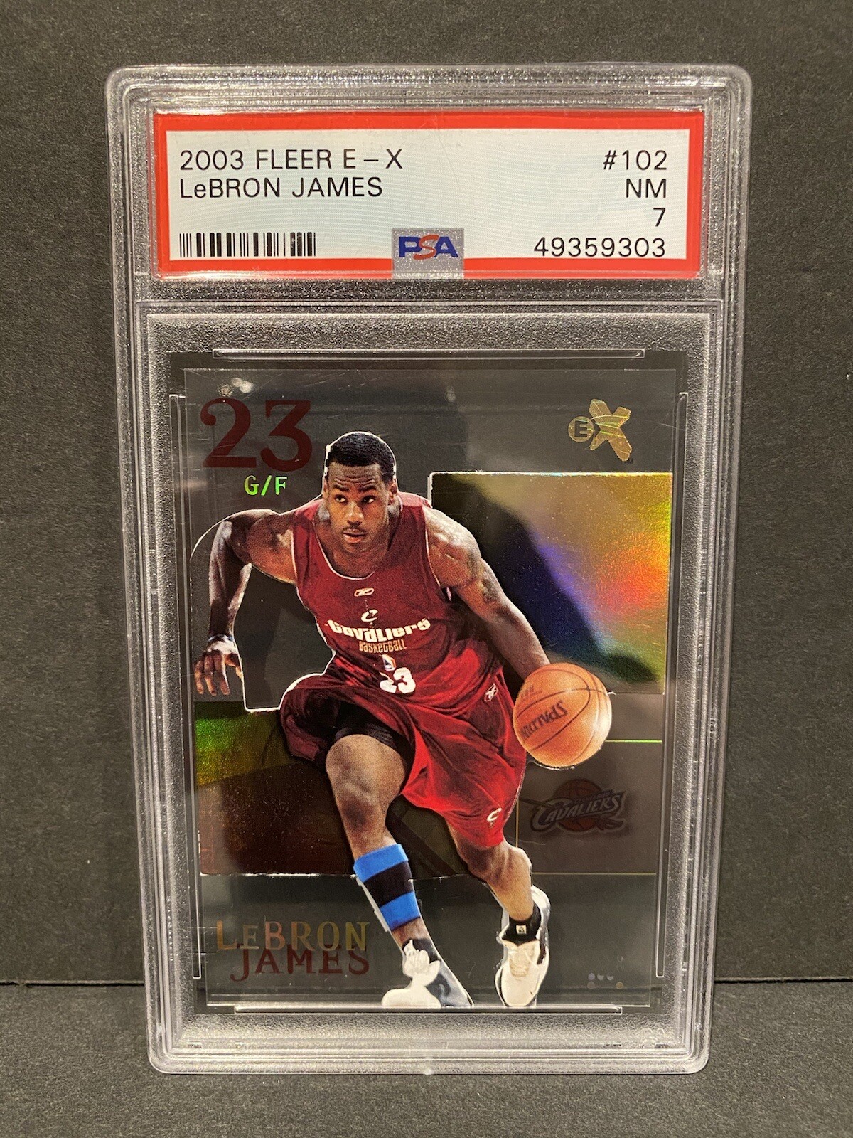 LeBron James 2003 Fleer E-X #102 Base Price Guide - Sports Card