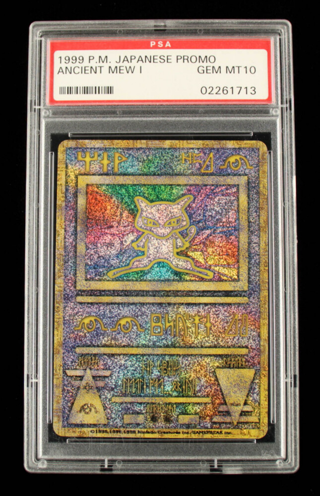 1999 Pokemon Japanese ANCIENT MEW 1 *Corrected* PSA 9 !!! | eBay