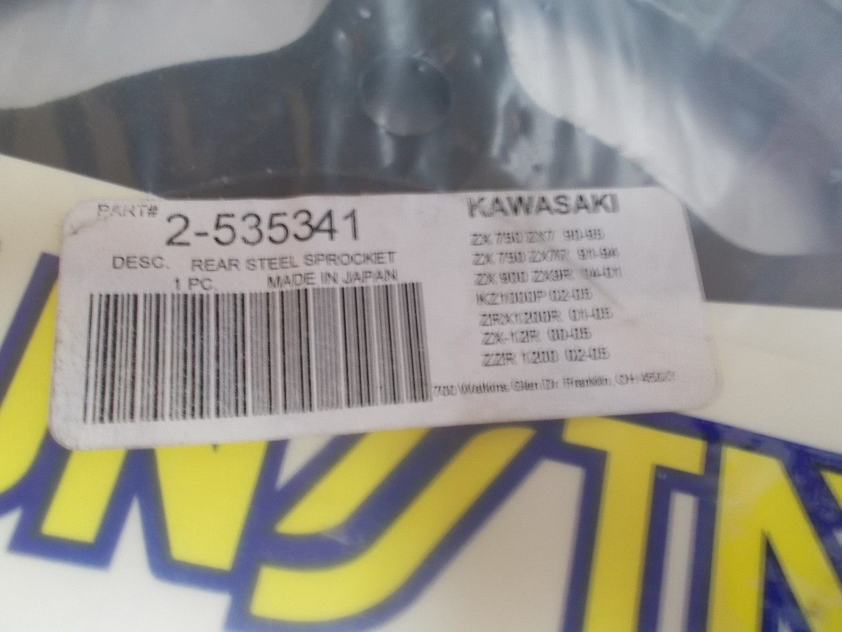 NOS Sunstar Rear Sprocket 41T 1990-2005 Kawasaki ZX750 ZX900