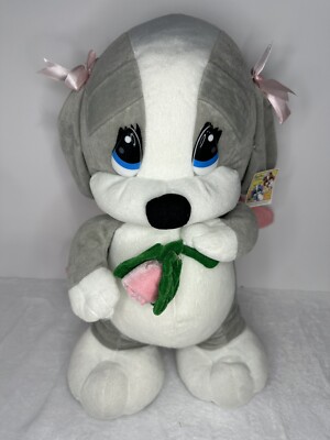 Honey Angel Wings Pink Rose Plush 17” Sad Sam Puppy | eBay