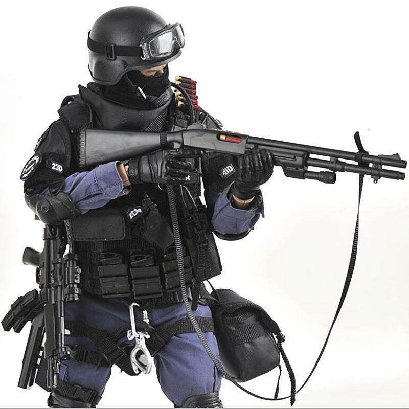 1/6 SWAT Team Assaulter Attacker Action Figure Toy Collection DIY