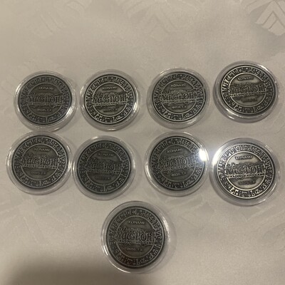 YuGiOh Official YCS Pre-Reg Coin | Complete SILVER Set Wave 2 -New
