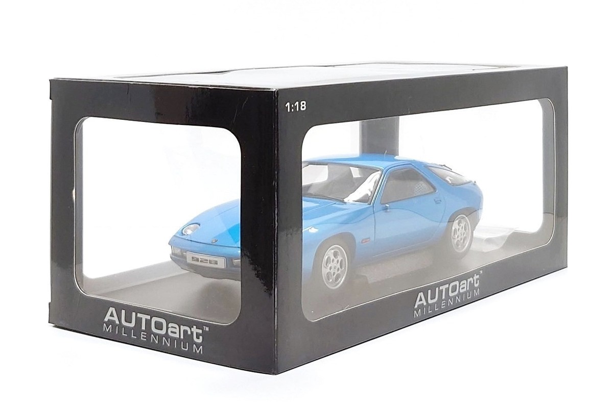 Damaged) AUTOart 1:18 Porsche 928 in Minerva Blue Metallic | eBay