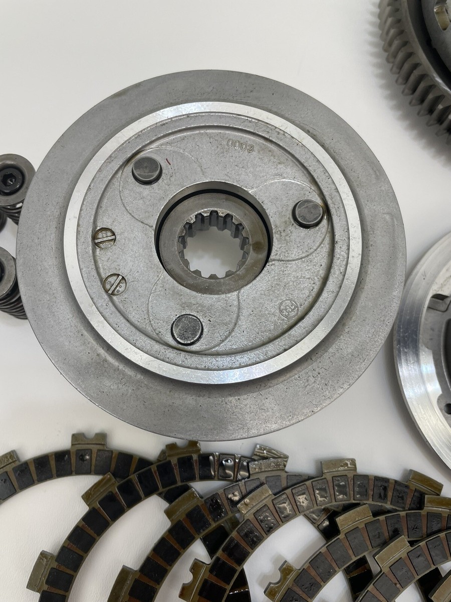 05 06 Kawasaki Ninja ZX6 ZX 6 ZX6r OEM Clutch Basket Fibers Steels