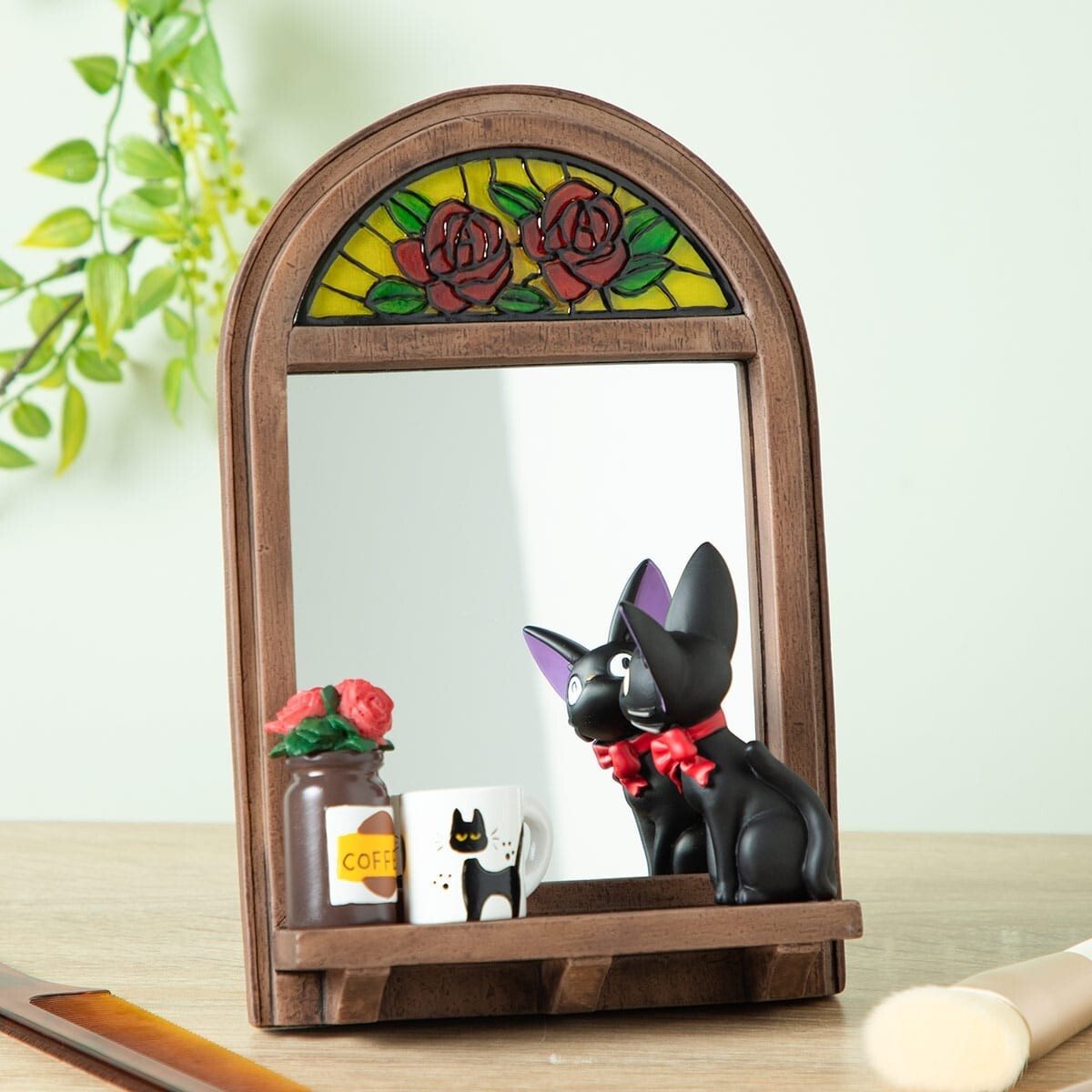 Kiki's Delivery Service Stand Mirror Jiji Window Wall Hanging