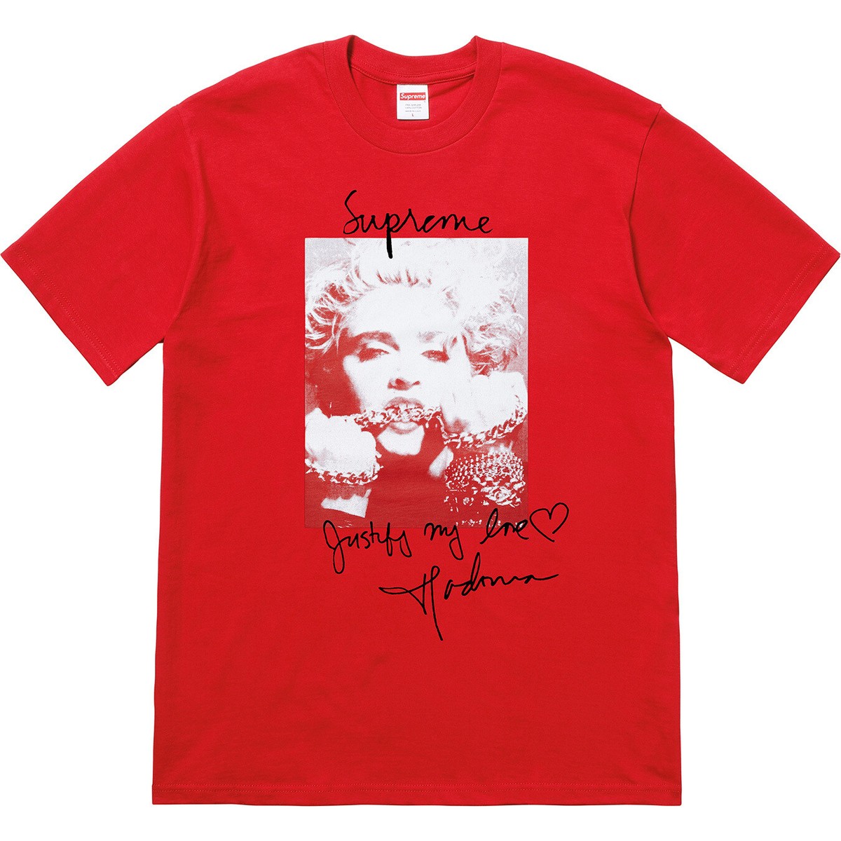 Supreme x Madonna Tee FW18 (FW18T1) Size S-XL | eBay