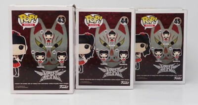 FUNKO POP! ROCKS BABYMETAL SU #43 YUI #44 MOA #45 SET OF 3 Figure