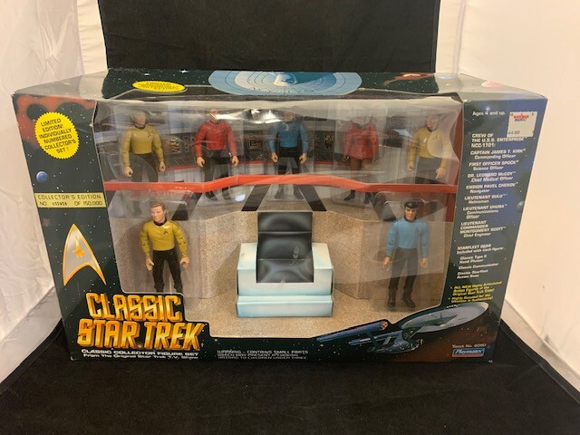 Classic Star Trek Collector Figure Set 1993 Playmates Numbered