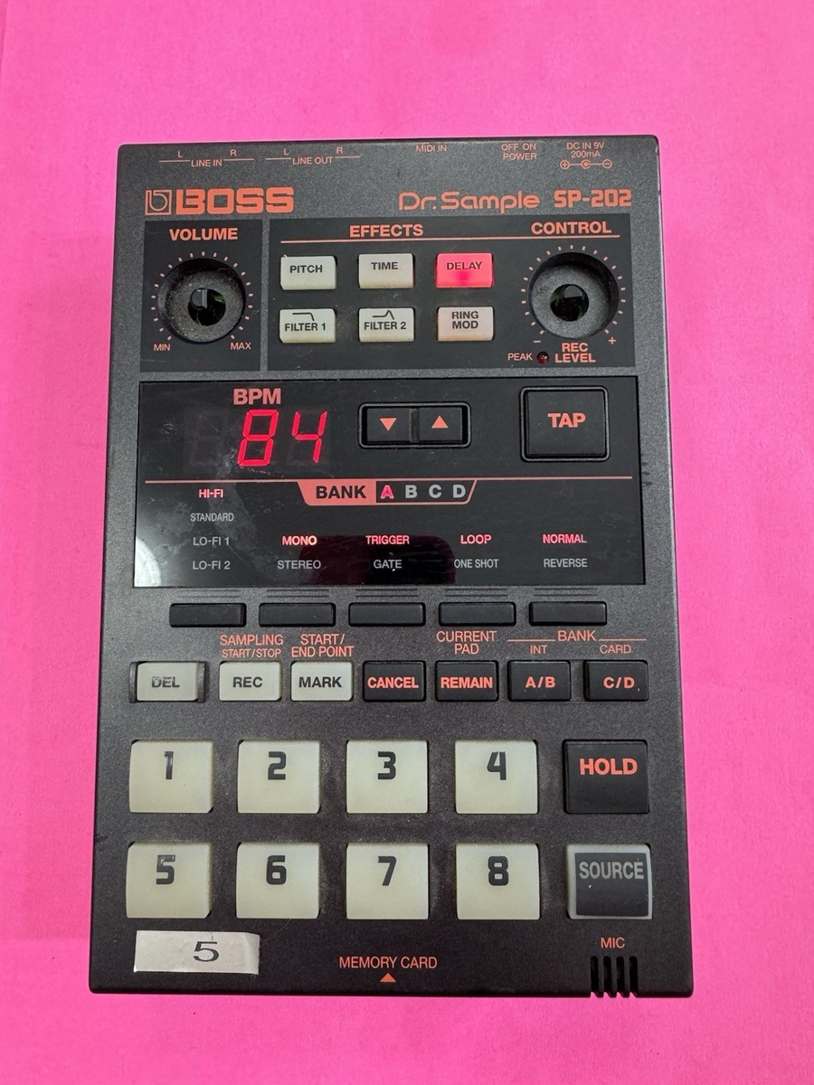 BOSS SP-202 Dr. Sample Sampler Vintage Beat Machine Roland Unit