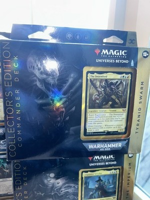 MTG Set of 4 Beyond Warhammer 40K Collectors Edition Commander
