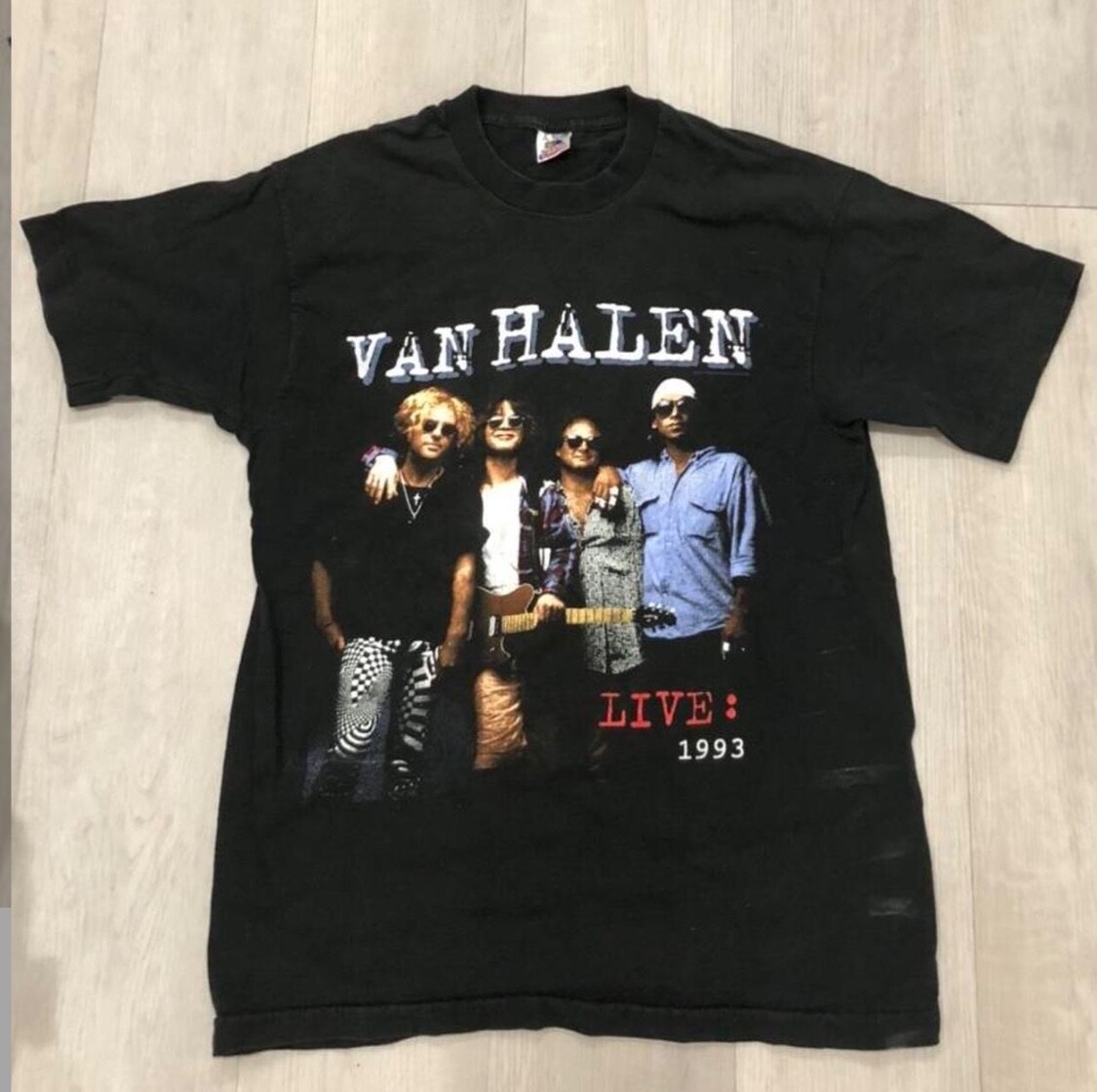 Vintage 1993 Van Halen Tour Shirt - Gem
