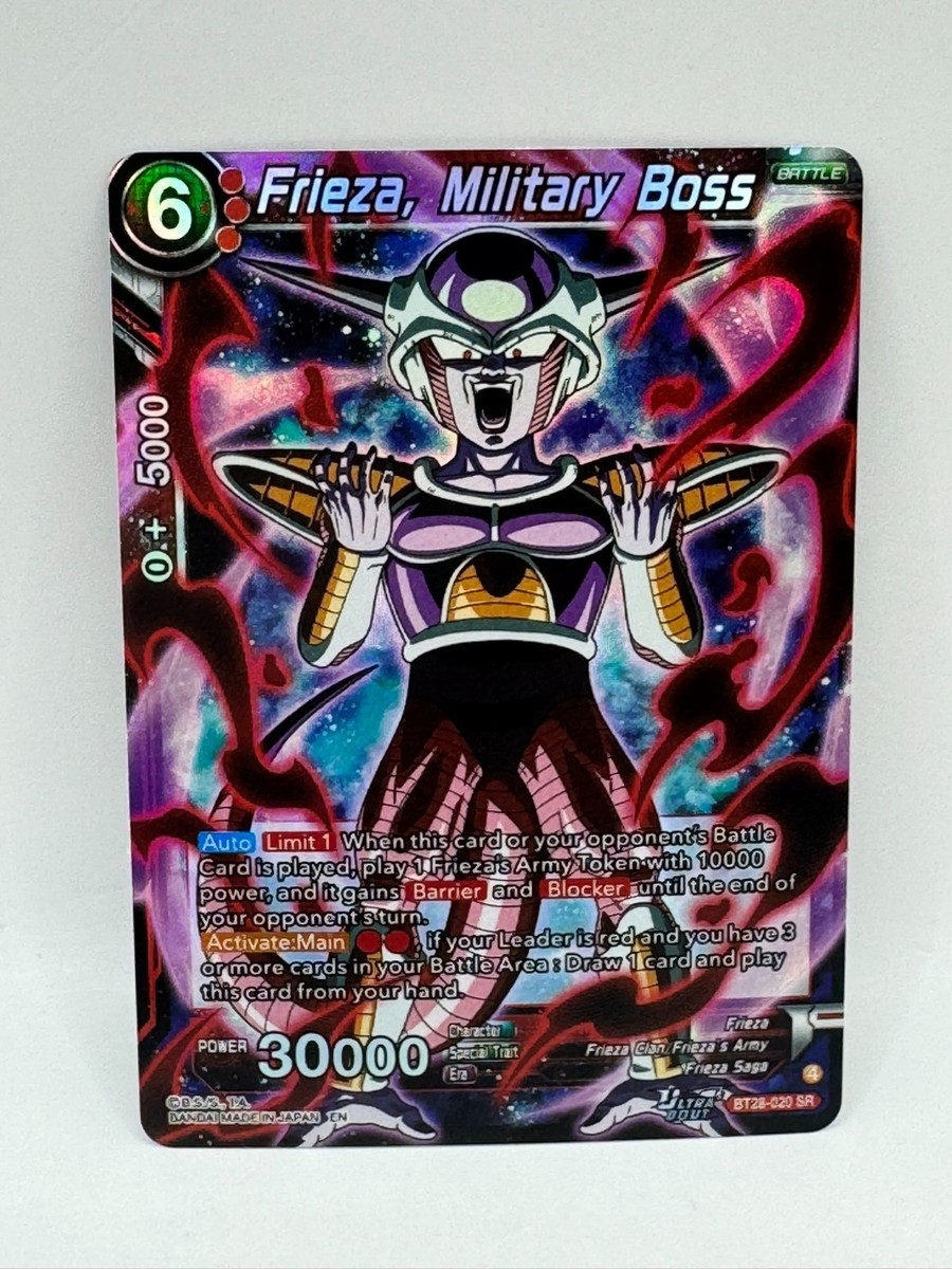 Dragon Ball Super Prismatic Clash - Frieza, Military Boss BT28-020
