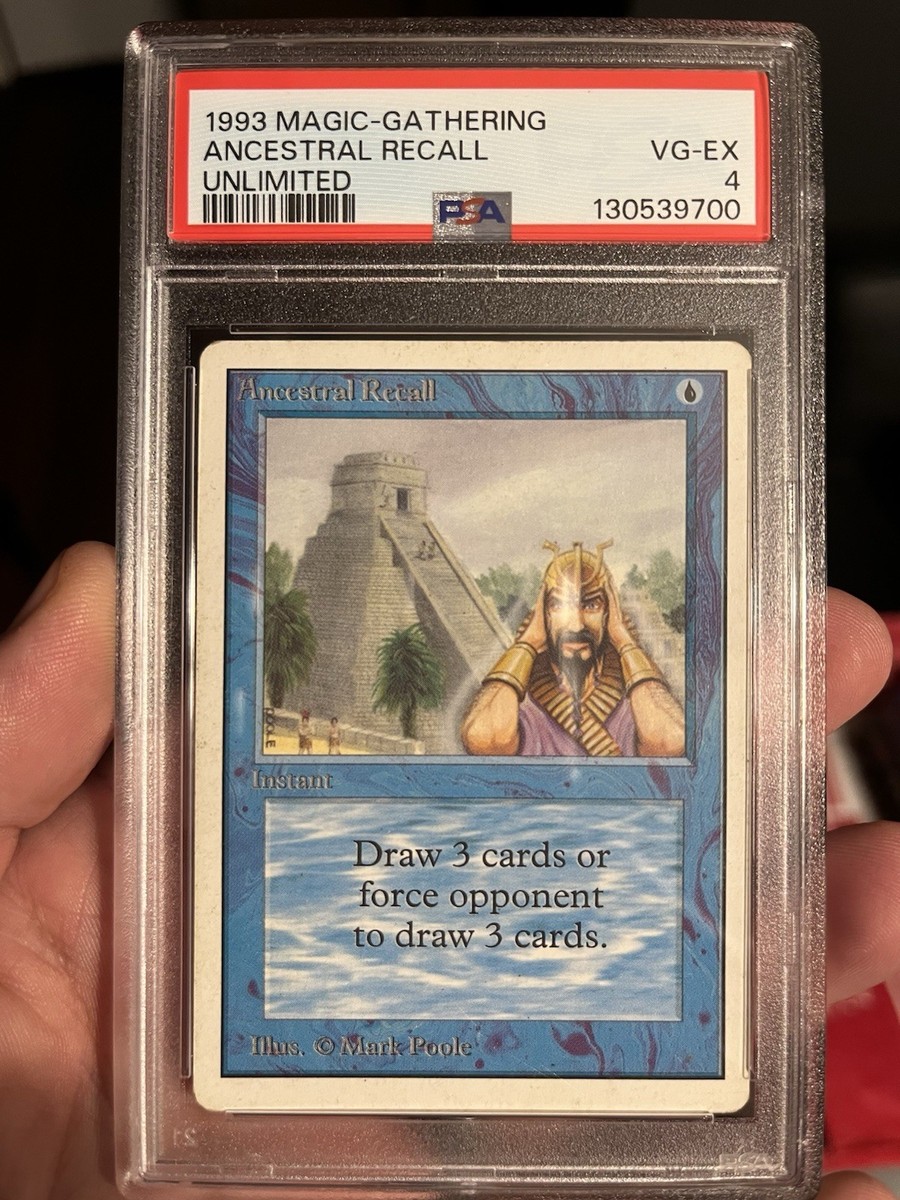 マジック：ザ・ギャザリング Ancestral Recall 2ED Power9 MTG