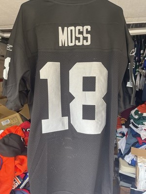100% Authentic Reebok Randy Moss Jersey OAKLAND LV RAIDERS SZ52