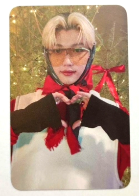 Stray Kids FELIX Christmas Evel subk Benefit Official Photocard