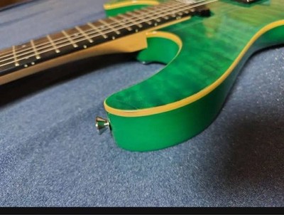 Edwards by ESP Maverick Guitar E-MV-125FR Turquoise Green 27f