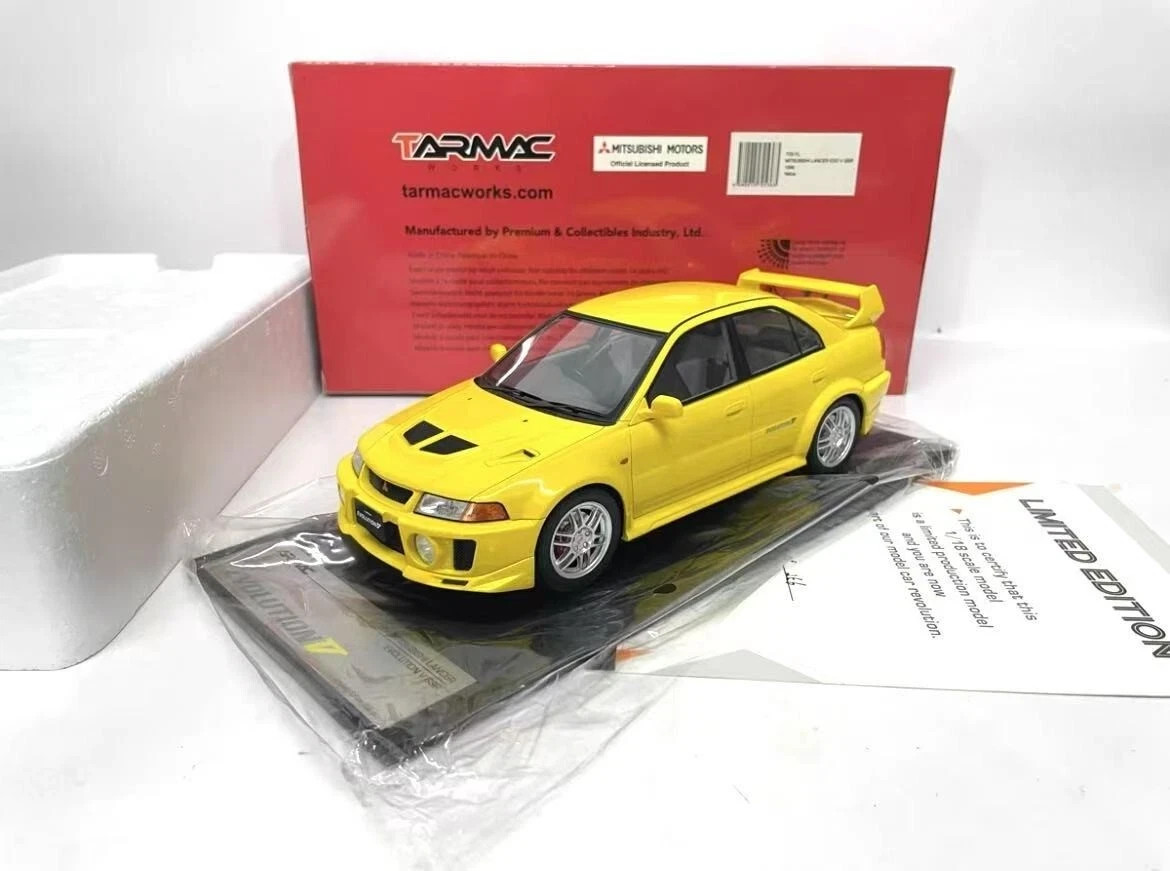 SUPER RARE* Tarmac Works 1/18 Mitsubishi Lancer EVO V GSR EVO 5