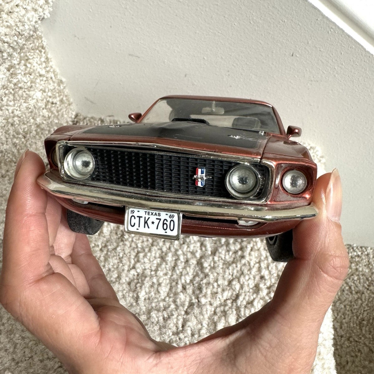 ERTL American Muscle 1:18 Scale 1969 Ford Mustang Mach I Metallic