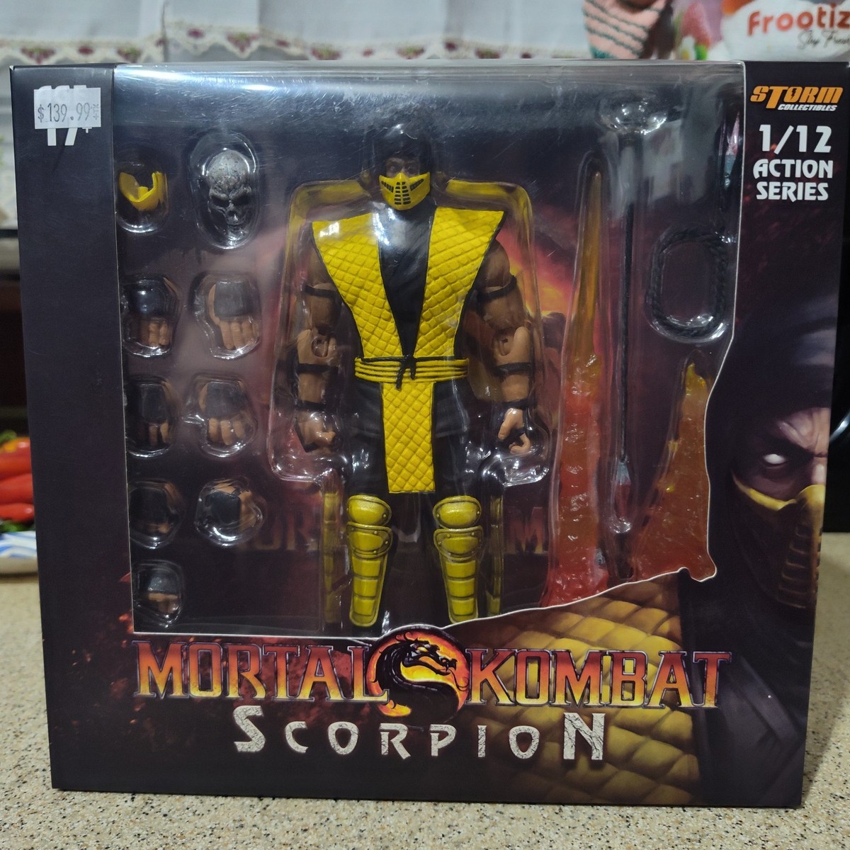 Storm Collectible MORTAL KOMBAT 1/12 Action Series - SCORPION | eBay