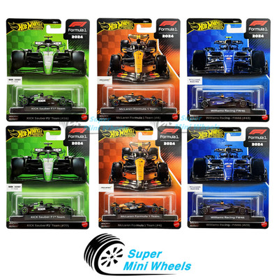 2025 Hot Wheels 1:64 Premium Formula 1 - 2024 Season - F1 Mix 2