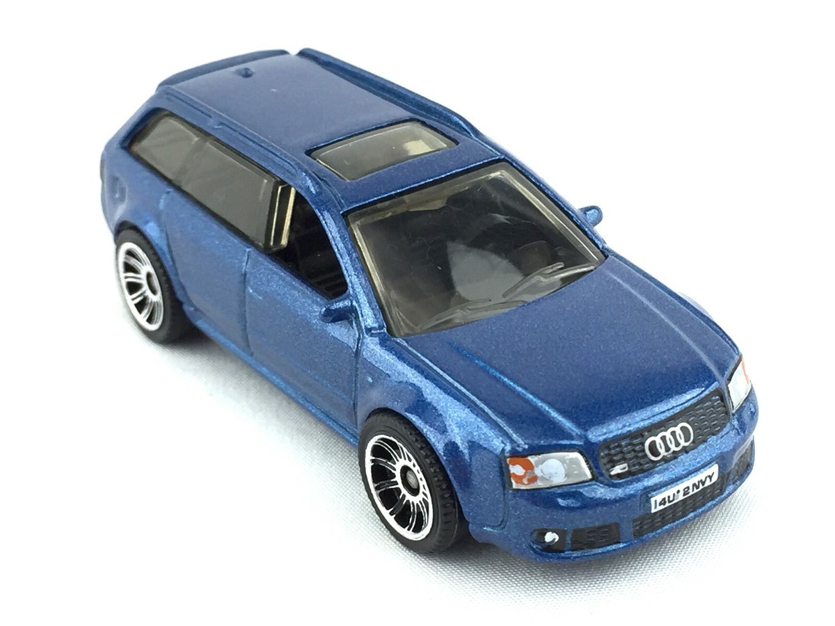 Matchbox 2004 04 Audi RS6 Avant Blue Die Cast 1/64 Scale Loose