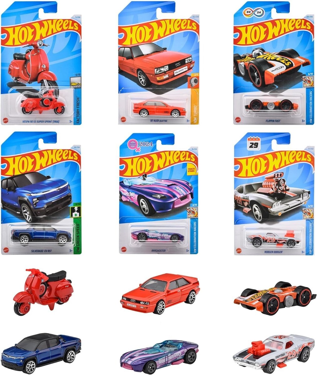 MATTEL Hot Wheels Basic Car E Assortment 36 Mini Car BOX 98ME