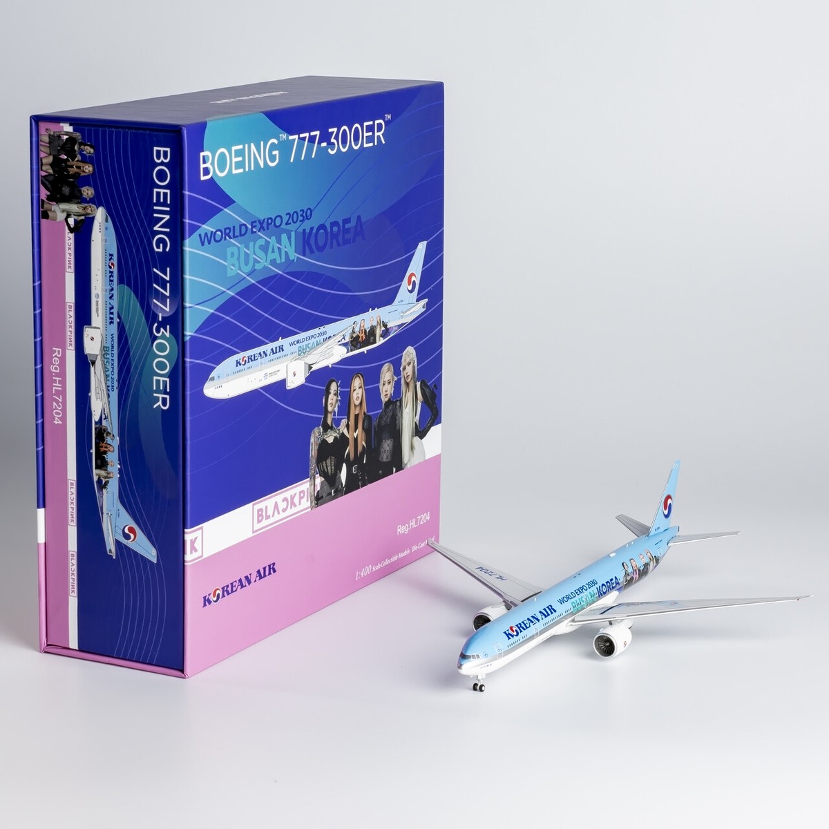 NG 1/400 Korean Air BLACKPINK Boeing 777-300ER HL7204 73042