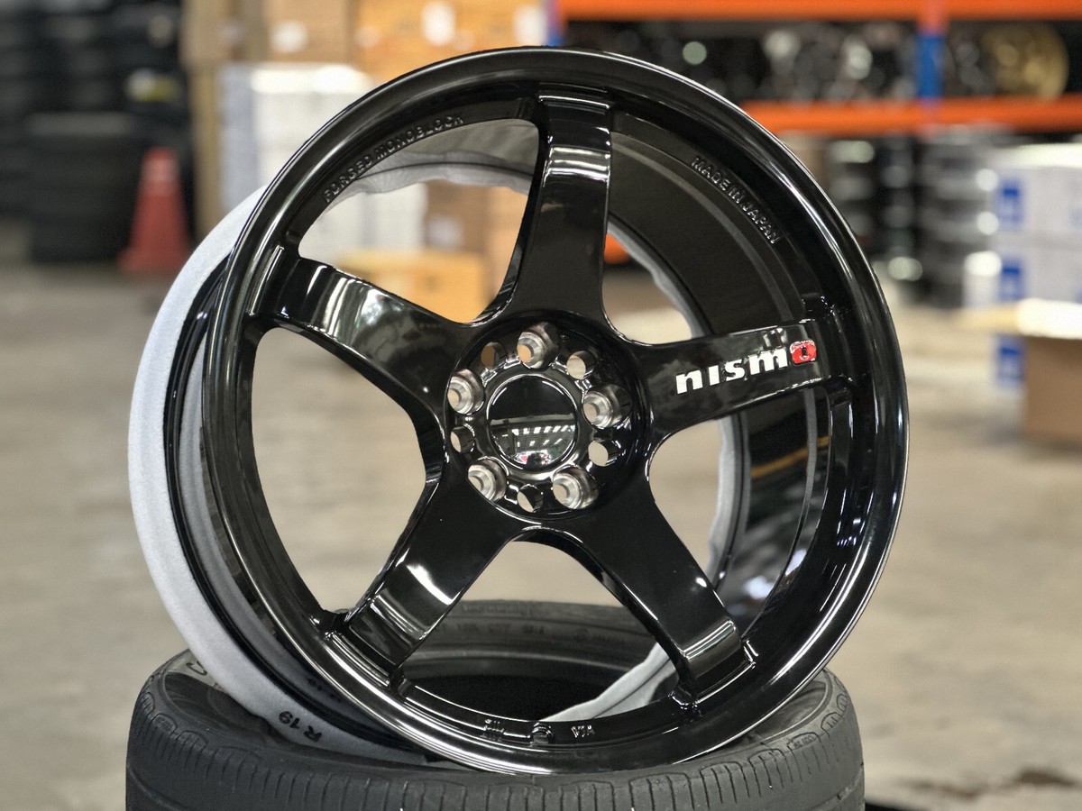 New 19x10.5 Overdrive Forged NISMO (4 Wheel) 5x114.3 R34 Skyline
