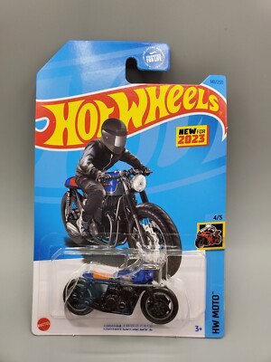 Hot Wheels 2023 HW Moto Series Blue Honda C8750 Cafe Motorcycle | eBay