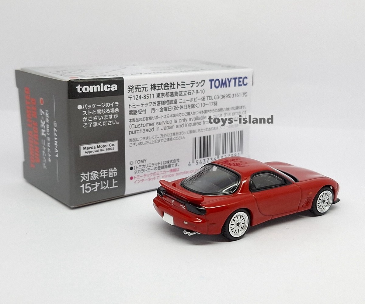 Tomica Limited Vintage NEO LV-N177c MAZDA Efini RX-7 Type R-S 95 1