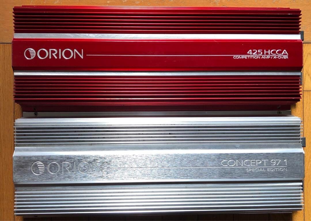 Orion 425 HCCA & CONCEPT 97.1 set Power Amplifier good condition