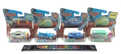 Disney CARS 'My Eyes Change': MCQUEEN #8, CARTRIP #114, FILLMORE