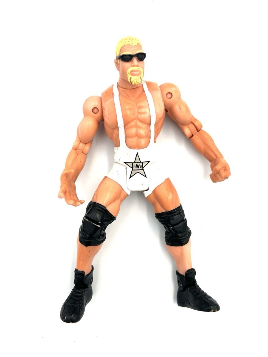WCW NWO Toybiz Scott Steiner Ring Fighters Wrestling Figure Big