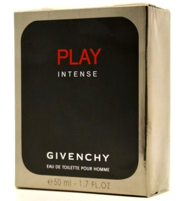 ❤️PLAY INTENSE ,GIVENCHY,EAU DE TOILETTE FOR MEN,1.7oz 50ml