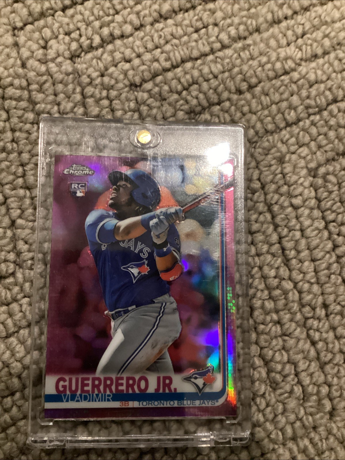 Vladimir Guerrero Jr. 2019 Topps Chrome #201 Pink Refractor Price