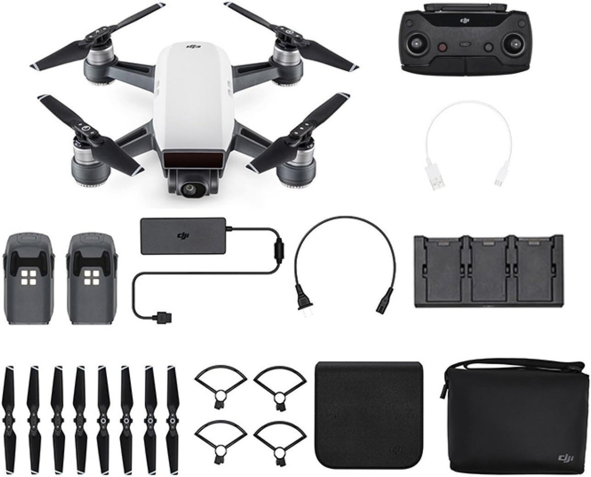DJI Spark Fly More Combo Alpine White | eBay