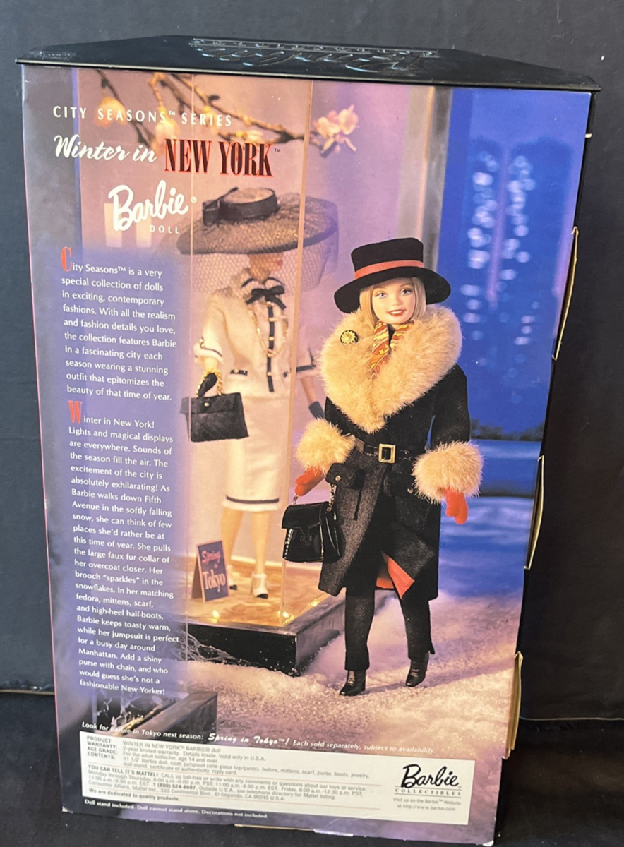 Winter in New York 1998 Barbie Doll for sale online | eBay