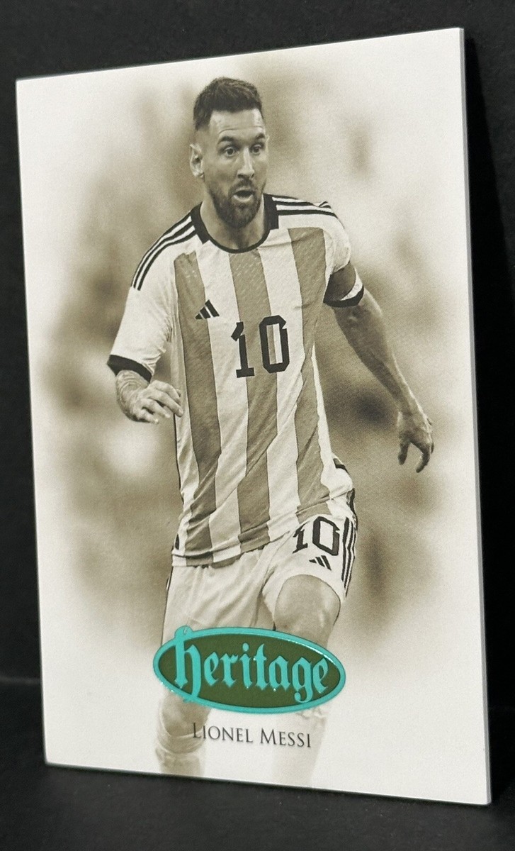 2022-23 Futera Unique World Football Argentina Lionel Messi