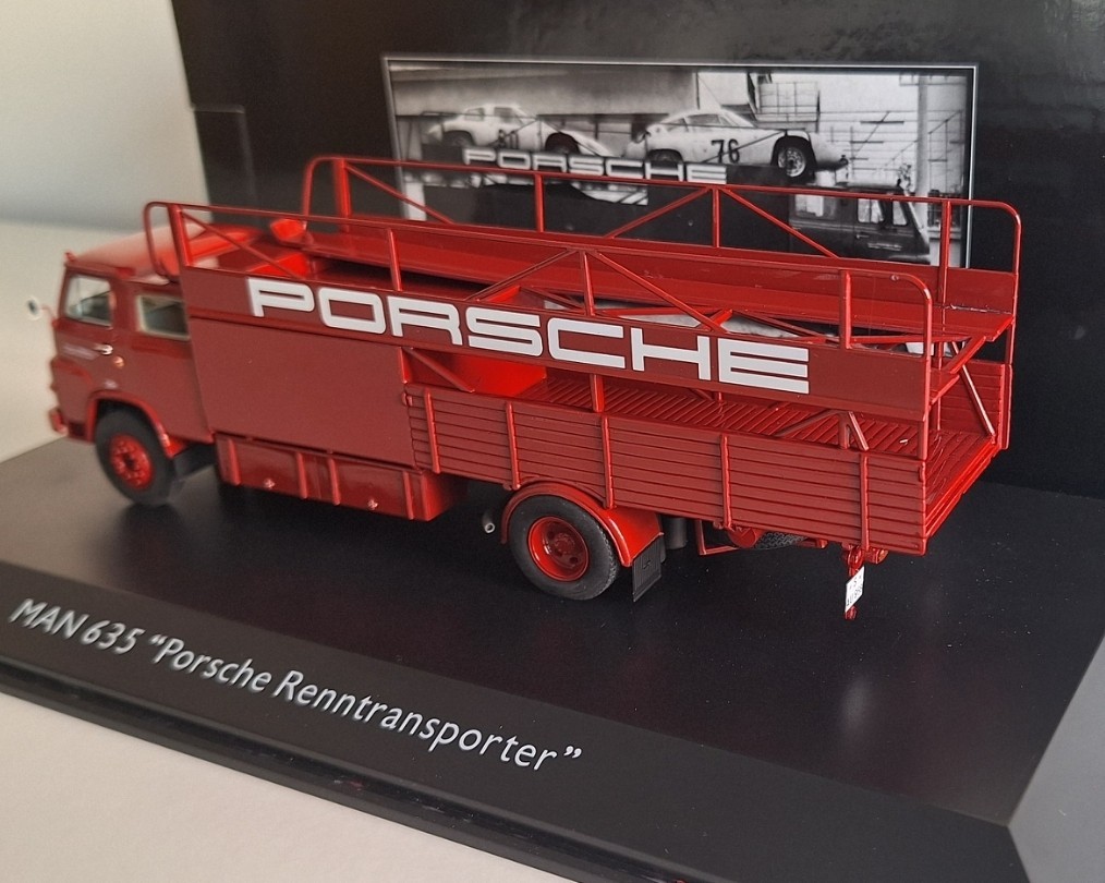 MAN 635 Truck Porsche Transporter 1966 