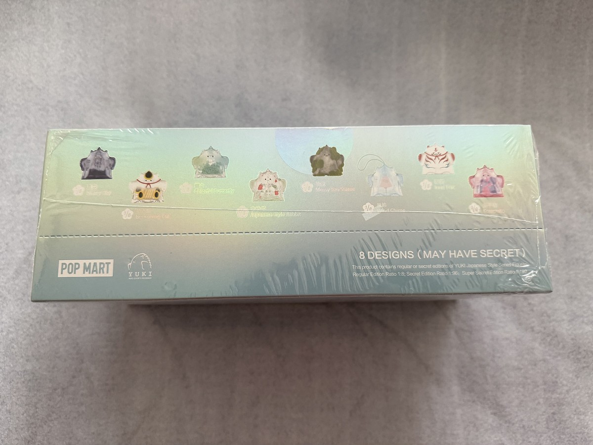 POP MART YUKI Japanese Style Series Assorted Box 8 Pieces of