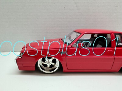 JADA DUB CITY 1987 BUICK GRAND NATIONAL REGAL 1:24 RED OLDSKOOL