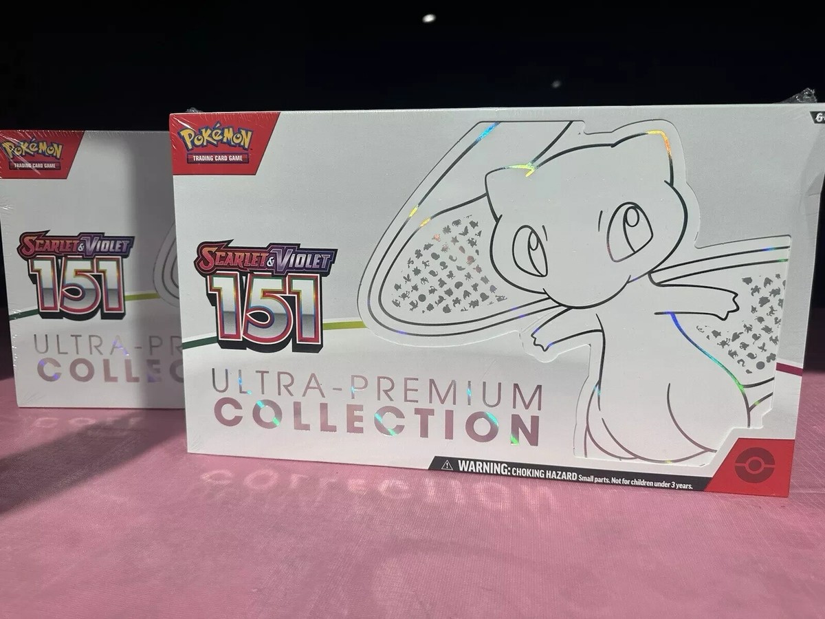 SEALED Pokemon TCG Scarlet & Violet 151 Ultra Premium Collection