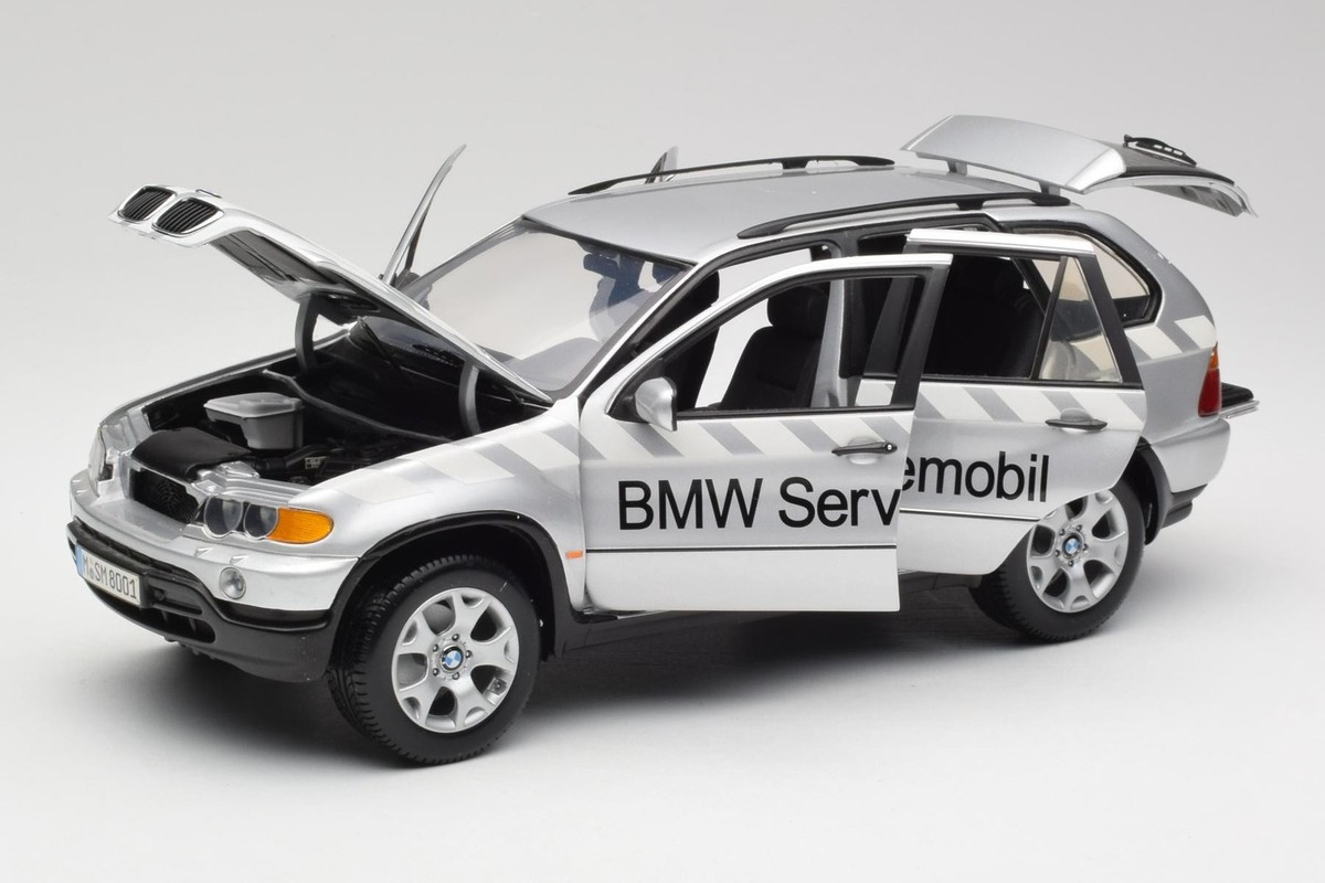80430305646 BMW E53 X5 3.0d Service Mobil Kyosho 1/18 | eBay