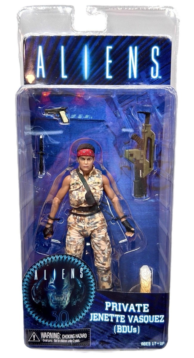 NECA Aliens Private Jenette Vasquez Action Figure BDUs 2017 Series
